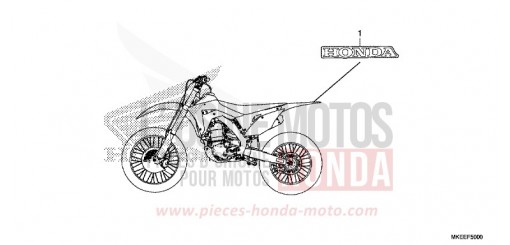 MARQUE/RAYURE CRF450RXL de 2020